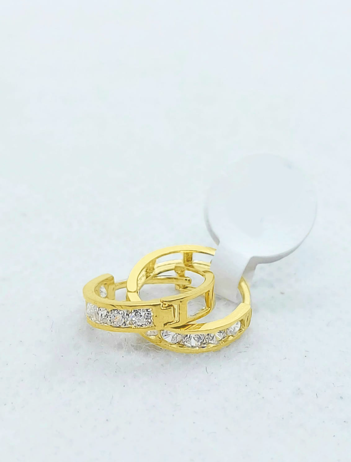 Gold Baby Hoop